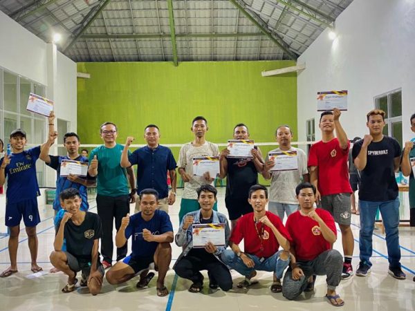 Tumbuhkan Geliat Olahraga, Karang Taruna Cebolek Kidul Sukses Gelar Turnamen Badminton Wijaya Kusuma Cup 2022