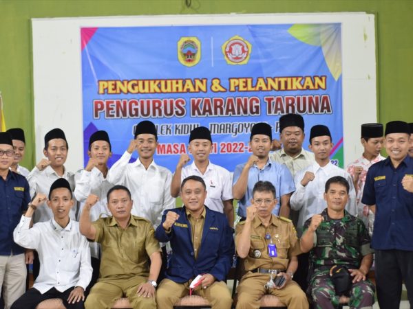 H Saiful Arifin Resmi Lantik Pengurus Karang Taruna Desa Cebolek Kidul Margoyoso Pati Masa Bakti Tahun 2022 - 2027