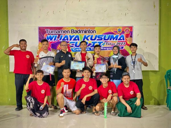 Karang Taruna Desa Cebolek Kidul Sukses Gelar Turnamen Badminton Wijaya Kusuma Cup Season 2