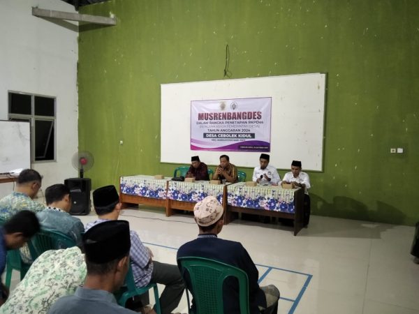 Karang Taruna Wijayakusuma Ikut Andil dalam Musrenbangdes Cebolek Kidul Tahun 2023